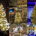 Išrinkite gražiausią Baltijos šalių sostinių Kalėdų eglę: žaliaskarės jau sutvisko Taline, Rygoje ir Vilniuje
