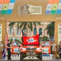 Dakaro ralis prasidėjo: į startą stoja trys lietuvių ekipažai