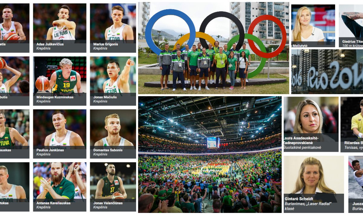Lietuvos olimpiečiai Rio2016