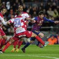 „Barcelona“ sumažino savo deficitą iki penkių taškų, o L.Messi tapo klubo rekordininku