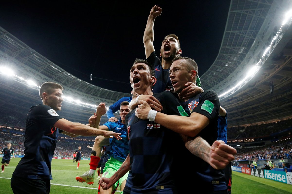 Сборная Хорватии победила англичан и впервые вышла в финал ЧМ по футболу -  Delfi RU
