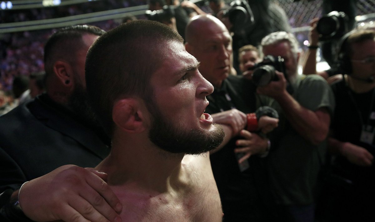 MMA dvikova: McGregoras prieš Nurmagomedovą  