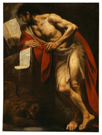 Pietro della Vecchia (Vicenza, Italija 1603–1678 Venecija) Evangelistas Morkus, Venecijos globėjas. Apie 1650. Nacionalinis M. K. Čiurlionio dailės muziejus