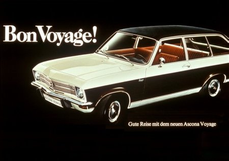 Opel Ascona Voyage (1970 m.)