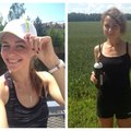 Bėgikės M. Vilčinskaitė ir V. Žūsinaitė: karštyje bėgioti reikia atsakingai