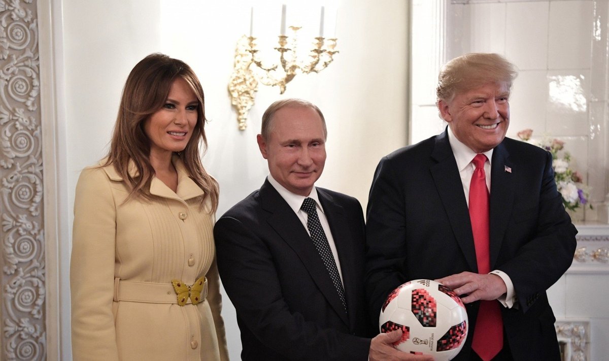 Donaldo Trumpo ir Vladimiro Putino susitikimas