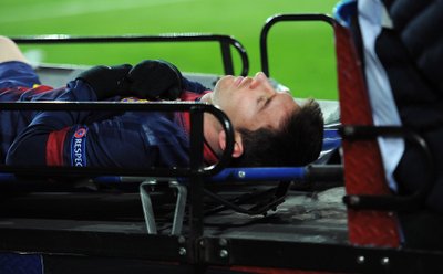 Lionelis Messi patyrė traumą