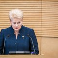 D. Grybauskaitė: visada jausime, kokie nepalaužiami turime būti