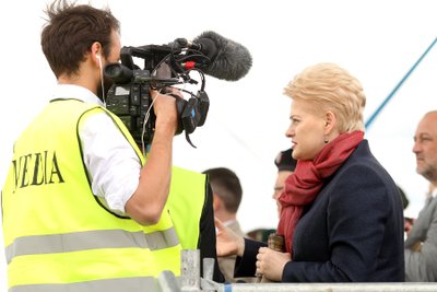 BBC komanda kuria filmą apie Dalią Grybauskaitę
