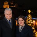 "Давайте встретим его смело": президент и его супруга поздравили жителей Литвы с Новым годом
