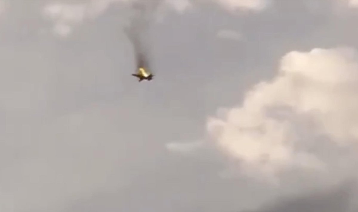 Ukrainos pajėgos skelbia pirmą kartą sunaikinusios rusų bombonešį „Tu-22M3“