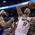 NBA: J. Valančiūnas prie „Raptors“ pergalės prisidėjo 13 atkovotų kamuolių