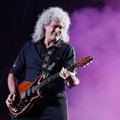 „Queen“ gitaristas Brianas May vos nemirė nuo širdies smūgio