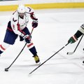 NHL lyderių „Capitals“ penktą pergalę iš eilės lėmė ruso A. Ovečkino 17-as karjeroje „hat-trick'as“