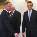 Lenkijos prezidentas patikėjo naujos vyriausybės formavimo užduotį Morawieckiui