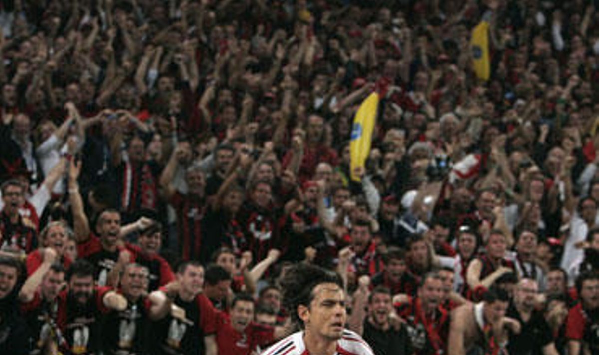2007 metų Čempionų lygos finalo didvyris Filippo Inzaghi ("Milan")