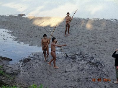 Brazilijos izoliuotos genties atstovai