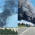 Rusijoje kilo dar vienas gaisras: šįkart netoli Sankt Peterburgo