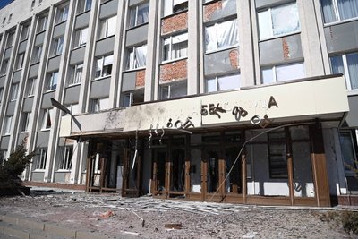 Belgorode atakuotas miesto administracijos pastatas