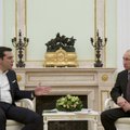 V. Putinas su A. Tsipru kalbėjo apie finansinę paramą Graikijai