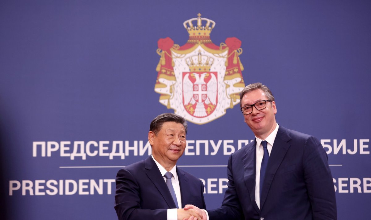 Kinijos ir Serbijos vadovai pasirašė deklaraciją dėl strateginės partnerystės stiprinimo.