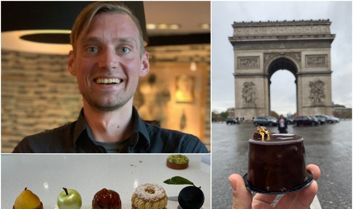 Lietuvis desertus įamžino įspūdingiausiose Paryžiaus vietose