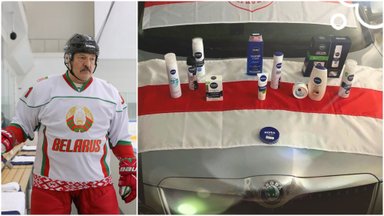 Pasaulio ledo ritulio čempionatas praranda rėmėjus: baltarusių padėka – higienos prekės ant automobilių