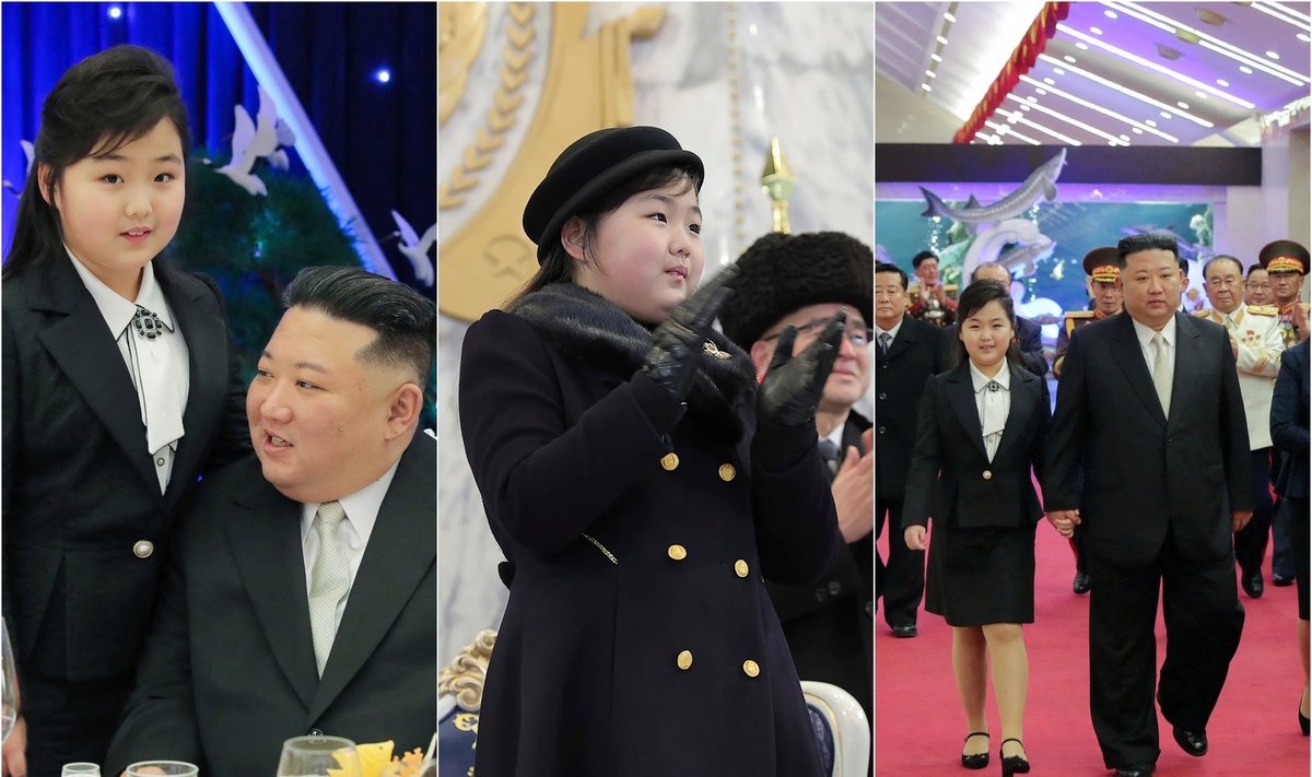 Kim Jong Unas su dukra Ju Ae