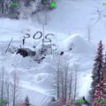 Vyras tris savaites išgyveno Aliaskos sniegynuose: išgelbėjo užrašas ant sniego