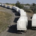 Lietuvoje pastebėti paslaptingi sunkvežimiai, panašūs į rusų „humanitarinės pagalbos“ vilkikus