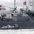V.Putinas įsakė skubiai surengti karines pratybas Juodojoje jūroje