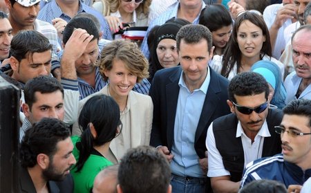Basharas Assadas ir Asma al Assad