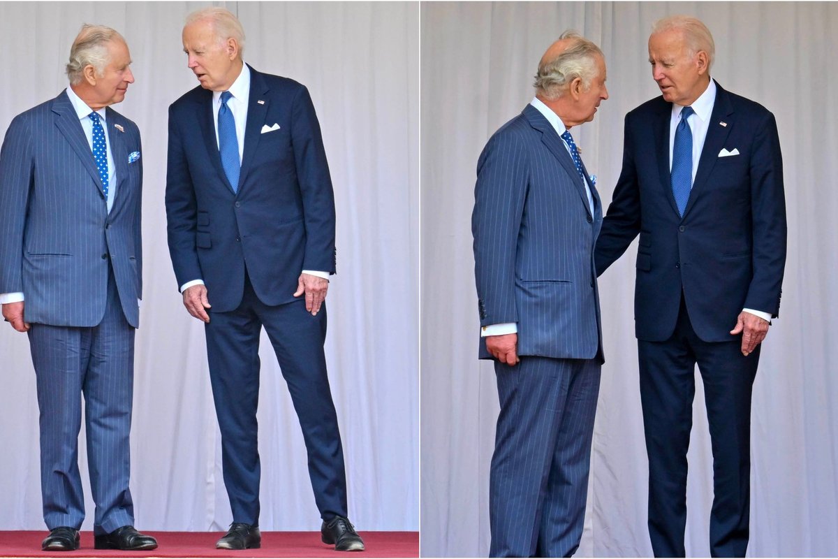 Prima del viaggio in Lituania, Joe Biden ha incontrato Carlo III: sostiene che il presidente americano abbia violato il protocollo reale