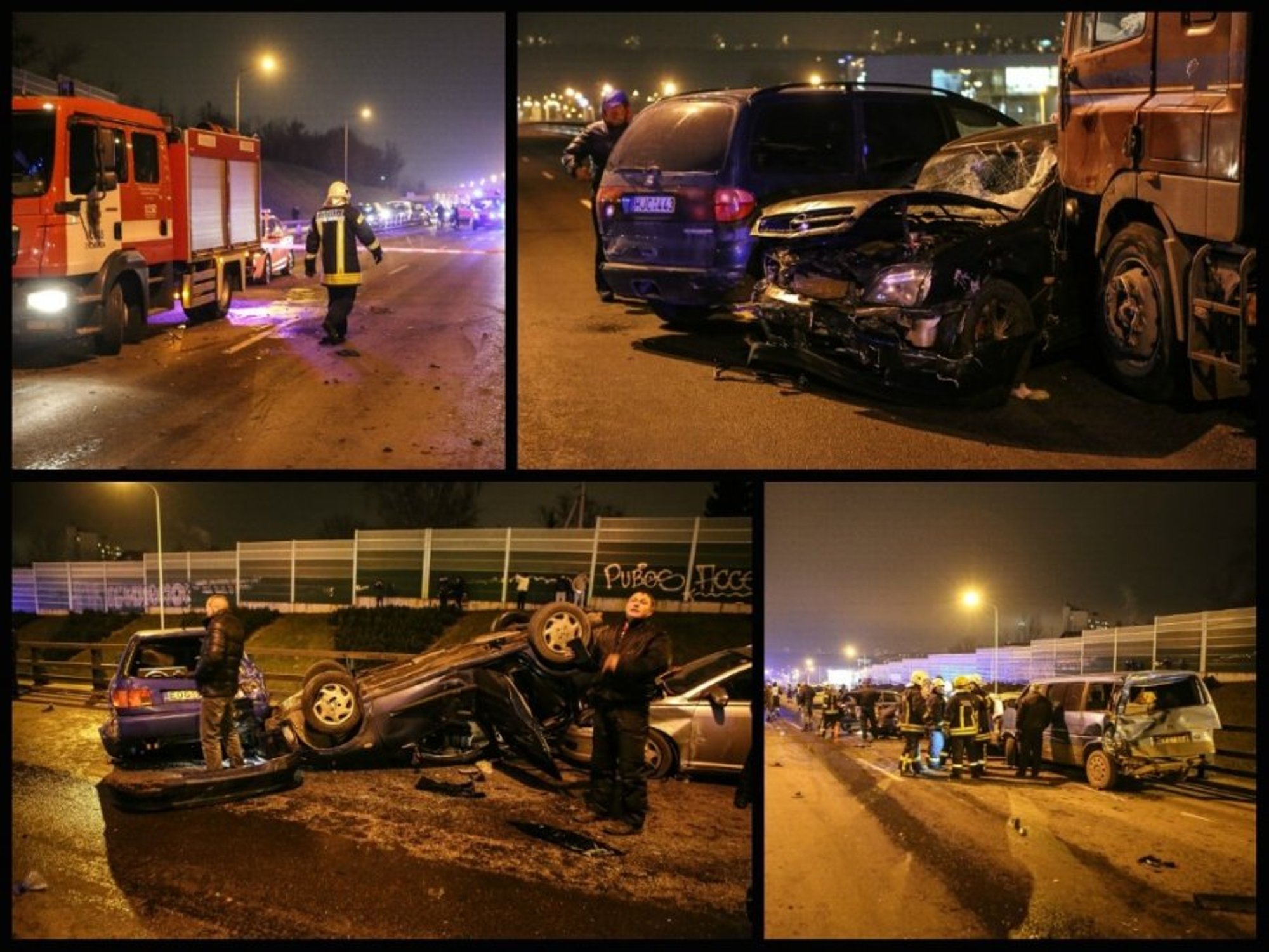 Didžiulė Avarija Vilniuje: Sudaužyta Dešimtys Automobilių, Tarp ...