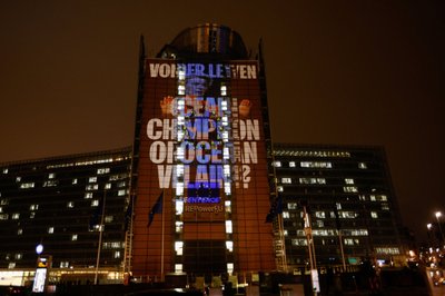 Greenpeace žinutė Virginijui Sinkevičiui ir visai Europos Komisijai Briuselyje.