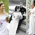 Karališkas braižas? Meghan Markle vestuvinė suknelė – jau matyta
