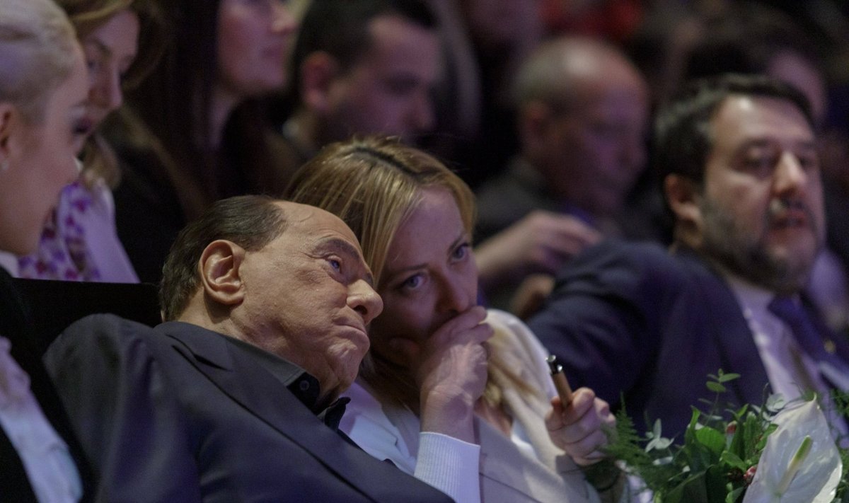  Silvio Berlusconi, Giorgia Meloni