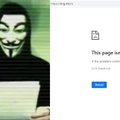 Programišiai „Anonymous“ paskelbė karą Rusijai: nulaužė valstybines svetaines ir propagandinės televizijos portalą „Russia Today“