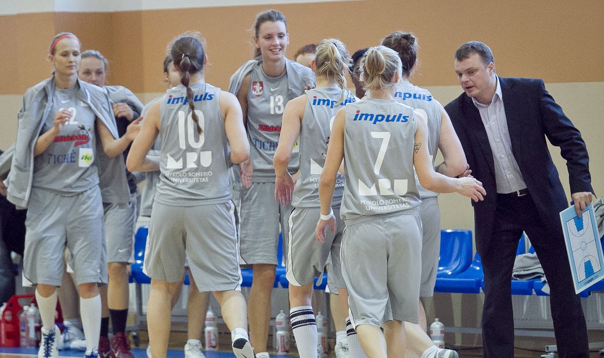 Moterų krepšinio rungtynės: Vilniaus "Kibirkštis-Tichė-IKI" – Klaipėdos "Lemminkainen"