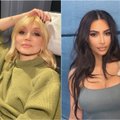 50-metė Kristina Orbakaitė atkartojo Kim Kardashian įvaizdį: ekstravagantišką apdarą išdidžiai vilkėjo abi garsenybės