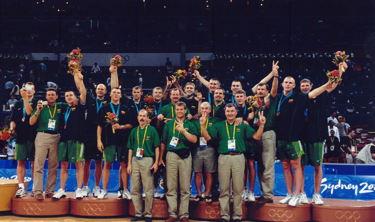 Lietuvos vyrų krepšinio rinktinė Sidnėjaus olimpiadoje