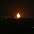Izraelio lėktuvai smogė taikiniams Gazos Ruože, iš kurio buvo paleista raketų