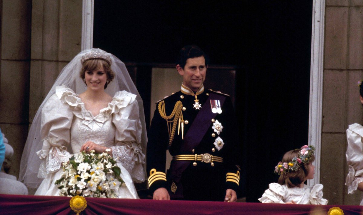 Princas Charlesas ir princesė Diana
