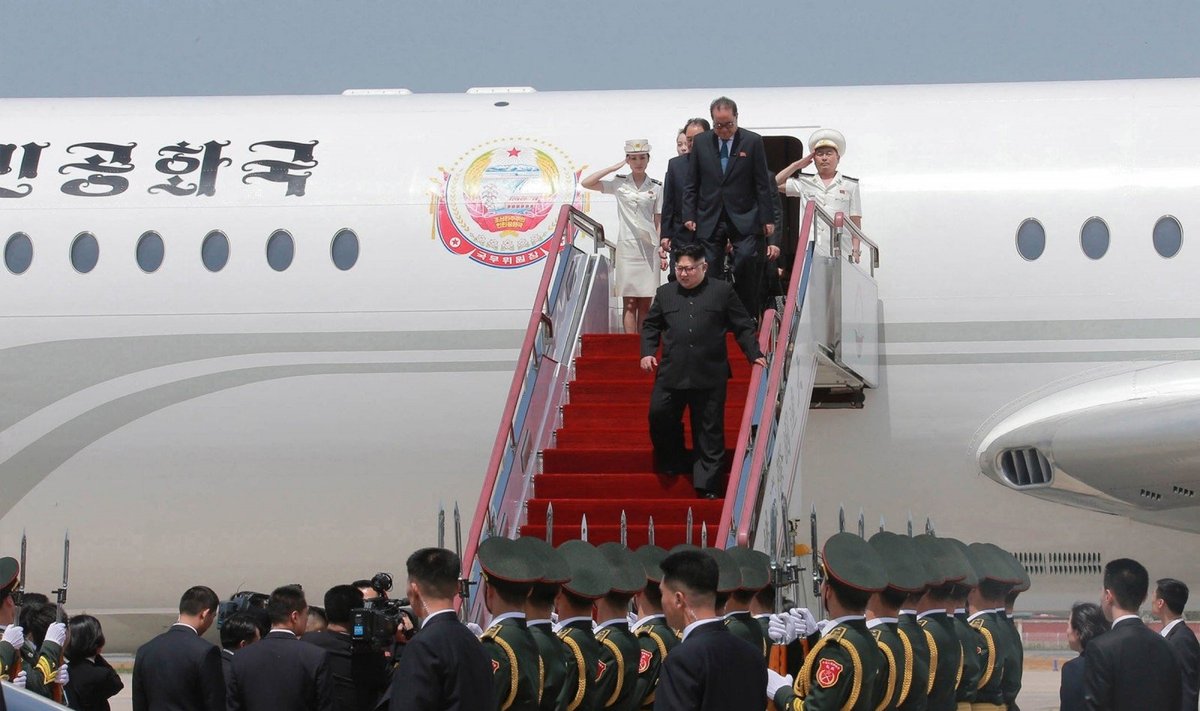 Kim Jong Uno vizitas Kinijoje