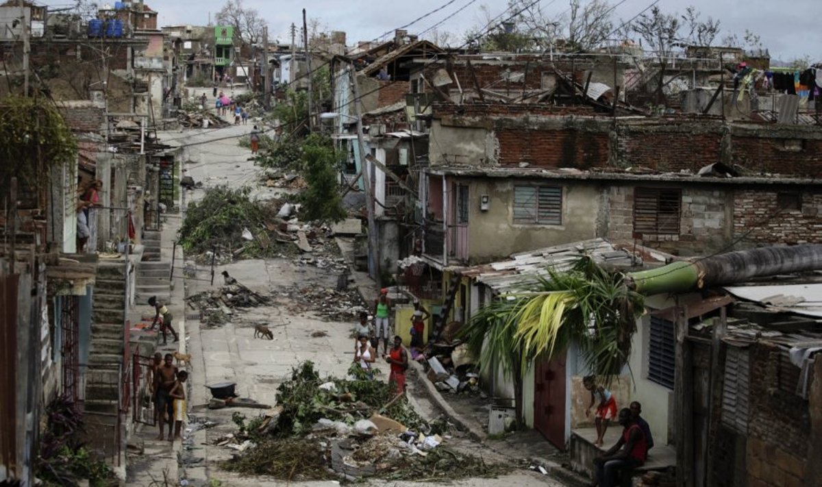 Uraganas „Sandy“ nusiaubė Kubą