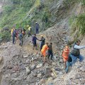 Potvyniai ir žemių nuošliaužos Indijoje ir Nepale pareikalavo 116 gyvybių