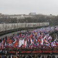 Maskvoje – daugiatūkstantinės eitynės B. Nemcovui atminti