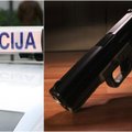 Kratų metu Šalčininkų rajone policininkai rado dujinį pistoletą