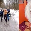 Rusai surengė egzekuciją: teroro aktu Maskvoje įtariamajam nupjovė ausį ir privertė ją suvalgyti