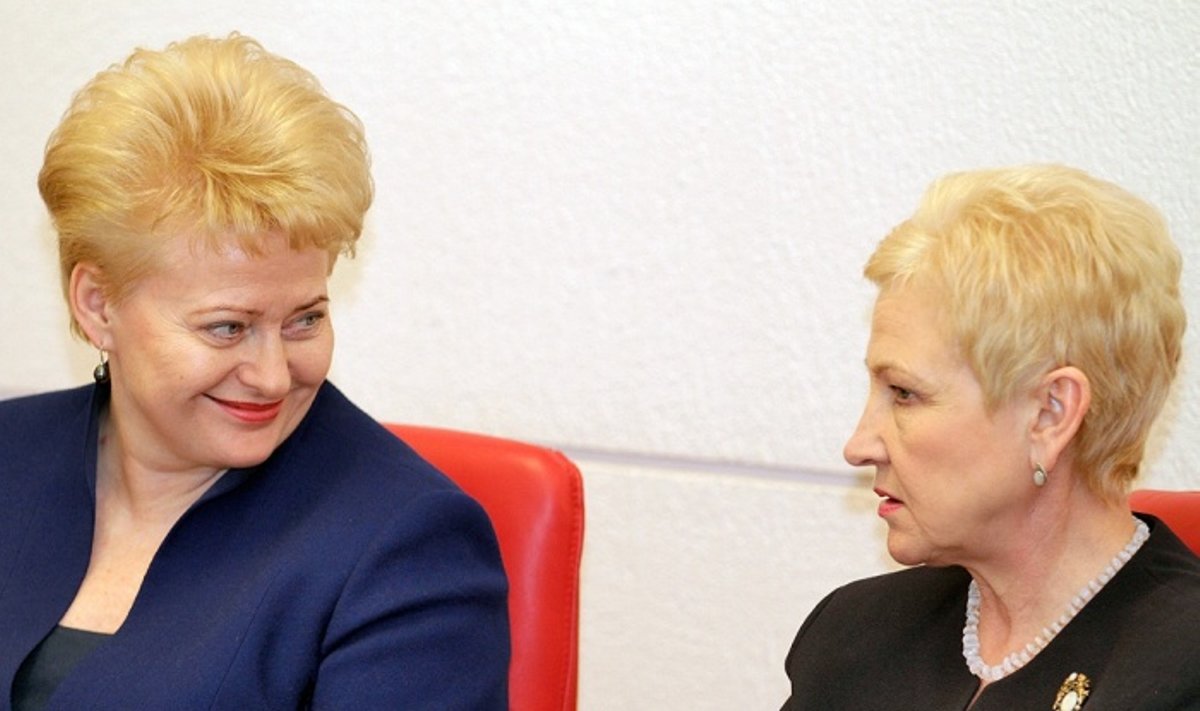 Dalia Grybauskaitė, Irena Degutienė